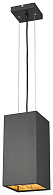 Светильник подвесной Wertmark Lume WE202.03.023, 15*15 см, черный