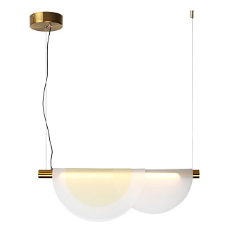 Светодиодный светильник 60 см, 20W, 3000K, Odeon Light COLLE 4358/20L, бронза