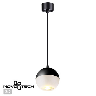 Светильник 9 см, NovoTech OVER 370808, черный