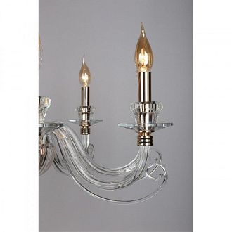 Подвесная люстра 70*80-145 см, 8*E14, 40W, Aployt Daniele APL.701.03.08, золотой