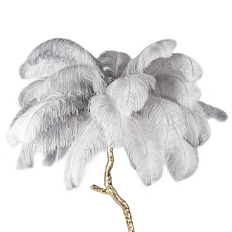 Торшер 160 см, Loft It Bijout 10067F/GD Grey, золото