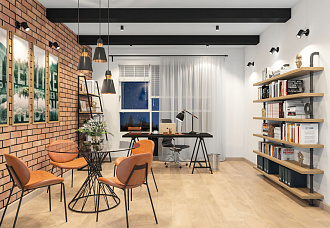 Настольная лампа Arte Lamp A2054LT-1BK BRACCIO, черный
