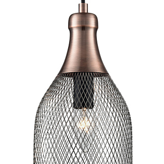 Подвесной светильник  14*189 см, 1*E14 черный Vele Luce Maestro VL6512P31