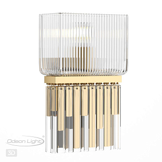 Настенный светильник Odeon Light Gatsby 4877/1W  Золотой