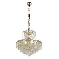 Люстра подвесная *40*40 см, 5*E14*40W, Arti Lampadari Salentino Salentino E 1.5.40.100 G, Золото