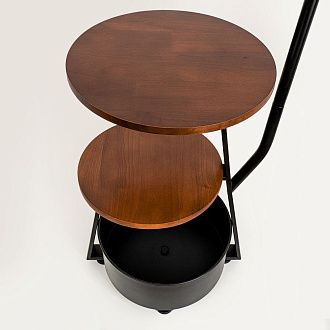 Торшер **-160 см, 1*Е27*60W, Modemodern  MD.8808.01FL, Чёрный