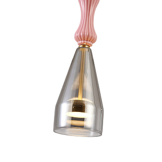 Подвесной светильник 13*180 см, LED, 9W, 4000К, Favourite Dolci 4466-1P латунный