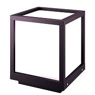 Уличный светильник 16*16*19-19 см, вр  см, 1*E27*20W, K, Mantra Utah MAN8930, черный