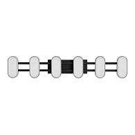 Бра 59*50*11-11 см, 1*LED*15W, 4000K, Lumion Ovela 8342/15WL, черный