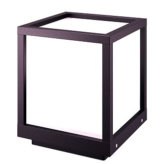Уличный светильник 16*16*19-19 см, вр  см, 1*E27*20W, K, Mantra Utah MAN8930, черный