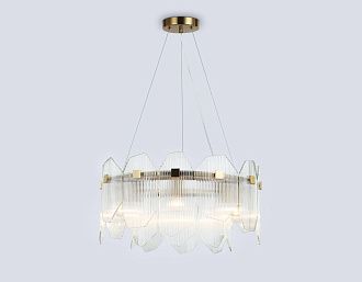 Подвесной светильник **27- см, 6*E14*40W, K, Ambrella Light High Light LH31251, латунь