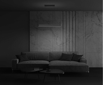 Подвесной светильник Maytoni P010PL-L23G4K, 23W LED, 4000K, золото