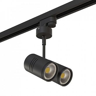Трековое крепление Lightstar ASTA 592017 с 1-фазным адаптером к 05101xIP65/21444x ЧЕРНЫЙ, шт