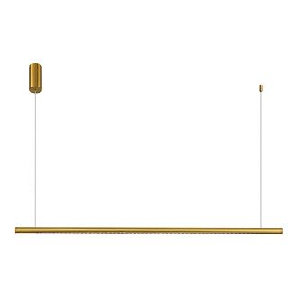 Линейный светильник 120*10*120 см, 1*LED*28W, 4000K, ST-Luce PARILLA SL6238.313.01, латунный