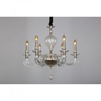 Подвесная люстра 60*80-145 см, 6*E14, 40W, Aployt Daniele APL.701.03.06, золотой
