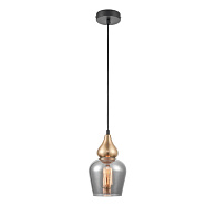 Подвесной светильник  15*146 см, 1*E27 черный, латунь Vele Luce Simone VL5564P21
