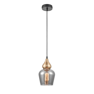 Подвесной светильник  15*146 см, 1*E27 черный, латунь Vele Luce Simone VL5564P21
