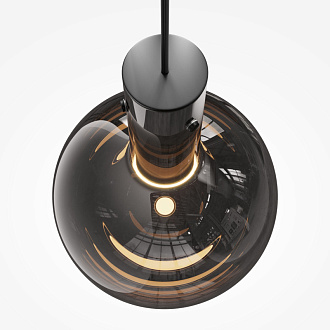 Светильник 20 см, 4W, 3000K, Maytoni MOD182PL-L4B3K, черный