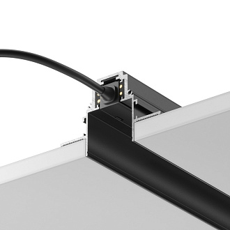 Шинопровод 100 см встраиваемый Maytoni Technical Magnetic track system Gravity TRX010-421B черныйIP 20