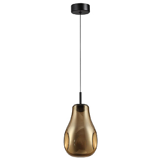 Подвесной светильник 13 см, 4W, 4000K, Odeon Light Pendant Nave 5098/4LA, черный