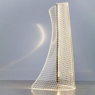 Настольная лампа *4579,1*-43 см, 1*LED*12W, 3000K, Lightstar Varese 738954, хром