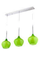 Люстра L580 x W80 x H1150, мм, 3*40W (120W), GREEN(Зелёный) Sfera Sveta 5068/3 GREEN