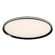 Потолочный светильник 60x5см, LED, 60Вт, 3000 / 5500K, LED4U L3020-600 BK Черный