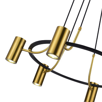 Светильник 70 см ST LUCE TALIA SL1215.403.06 Черный/Латунь