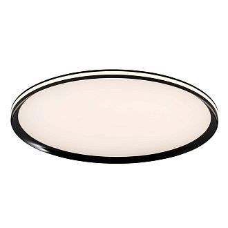 Потолочный светильник 60x5см, LED, 60Вт, 3000 / 5500K, LED4U L3020-600 BK Черный
