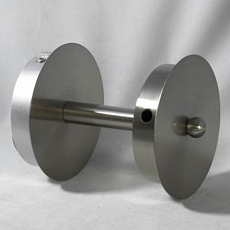 Потолочная люстра Lussole GRLSP-0141, диаметр 60 см, матовый никель