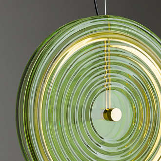 Светильник 30 см, 12W, 3000K, Freya Borbon FR5442PL-L11GN, латунь