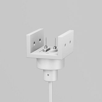 Уличный трековый светильник 40 см, 12W, 3000K, Maytoni Campana Elasity IP O-TR01-1-P-12WW3K, белый