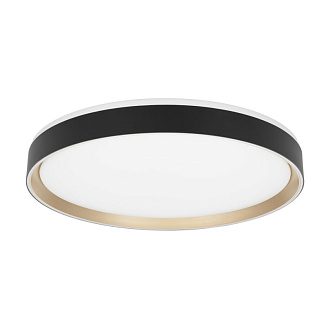 Светильник 50 см, 68W, 3000-5000K с пультом Citilux CL751451G BOSS Черный+Золото LED