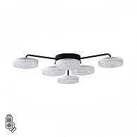 Люстра потолочная 60*67*9,5 см, 1 LED 85W 3000-4000-6000K Lumion Didana 8236/6CL черный
