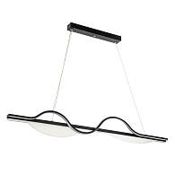 Подвесной светильник 116*6*120 см, LED 70W, 3000 / 6000K, Черный LED4U L7507-1160 BK