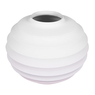 Ваза 22*18,5 см,  LOFT IT Belette 10261V/S розовый, белый