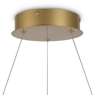 Подвесная люстра 73*73*320 см, 3* LED, 78W, 2600К-3500К, Maytoni Nola MOD100PL-L88BSK1 латунный