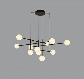 Люстра 108,5*93*180 см, G4 * 11 55W,  Mantra Cellar 7630, черный