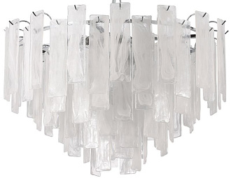 Люстра подвесная 60*60*60/100 см, 10*E14 40W Хром Stilfort Glowice 2157/09/10P