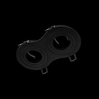 Встраиваемый светильник 17,5*9*2,5 см, GU10 LOFT IT Hap 10341/2B Black черный, вр 7,5*14,5 см