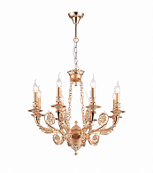 Люстра 690*570-1500, 8*E14, 60W NewRgy Premium 7024/8 FG+PEARL GOLD, FG+PEARL GOLD