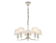 Подвесная люстра с абажурами **74- см, 5*E14*40W, K, Ambrella Light High Light LH71214, золото