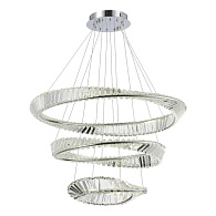 Светильник подвесной 80*280 см, LED*1*97W, 4000K, St Luce Ritorto SL6204.101.03, Хром
