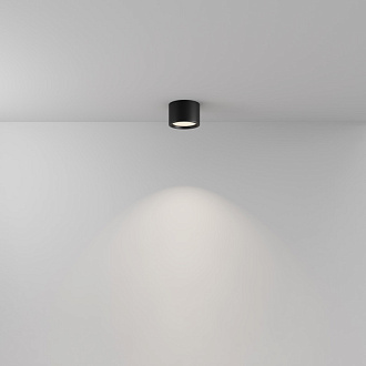 Влагозащищенный светильник 10,5*10,5*7 см, LED, 10W, 4000К, Maytoni Technical Hydra C090CL-10W4K-B черный