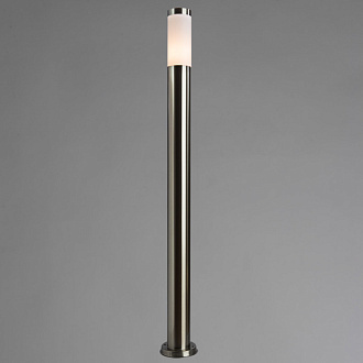 Светильник уличный Arte Lamp A3157PA-1SS, матовое серебро, 110 см