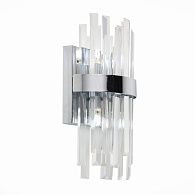 Светильник настенный ST-Luce SL1160.101.04 Хром/Хром, Прозрачный G9 4*3W