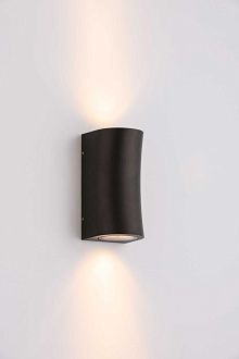 Светильник L160 x W80 x H80, мм, 2*10W (20W), BK (Черный) Rilon PL-278-MB-GU10