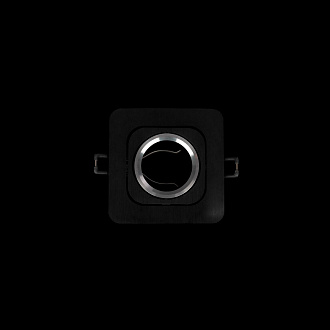 Встраиваемый светильник 10*10*2,5 см, GU10 LOFT IT Trick 10342 Black черный, вр 7,5 см