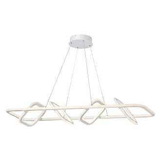 Светильник диммируемый, пульт ДУ 120*31*200 см, LED 175 W, 4000К Белый Novotech Over 359184 IP20