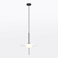 Подвесной светильник 40 см, Lussole LSP-8949, черный